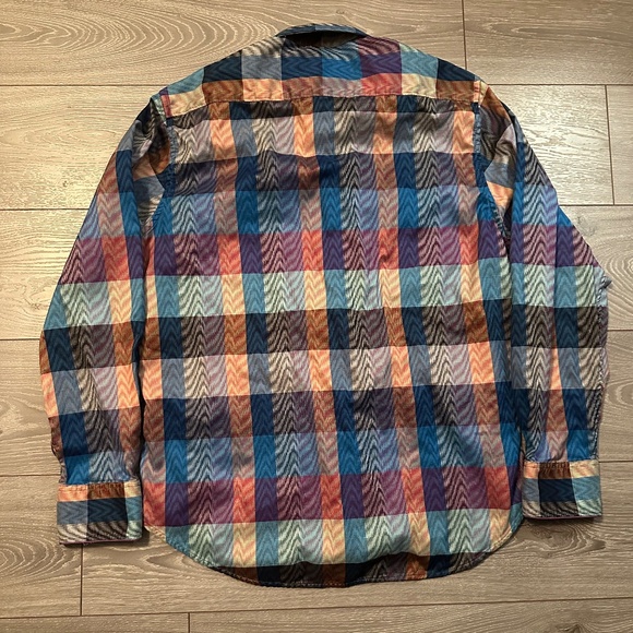 Robert Graham Limited Edition Embroidered Rare Plaid Dress Shirt - Picture 2 of 4